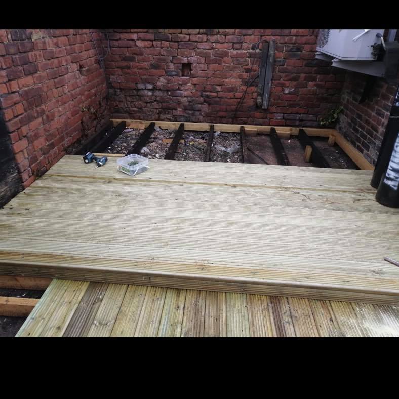 Driveway edging work